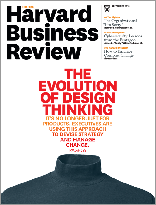 Harvard Business Review, September 2015