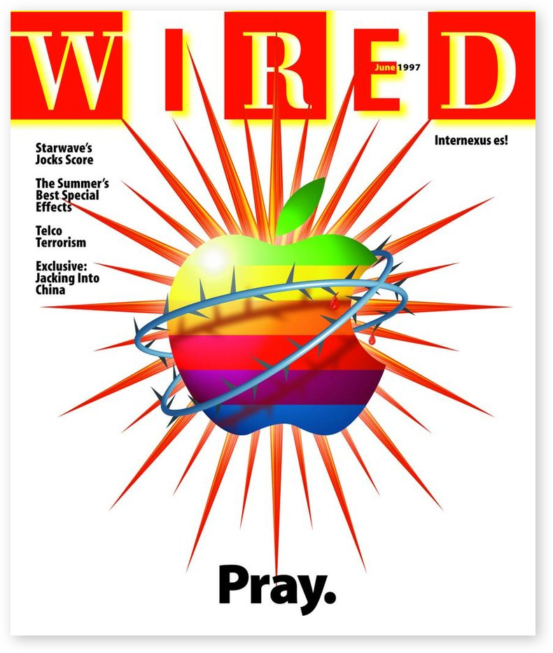 Wired magazine cover from June 1997.