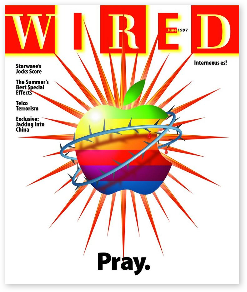  Wired magazine cover from June 1997.