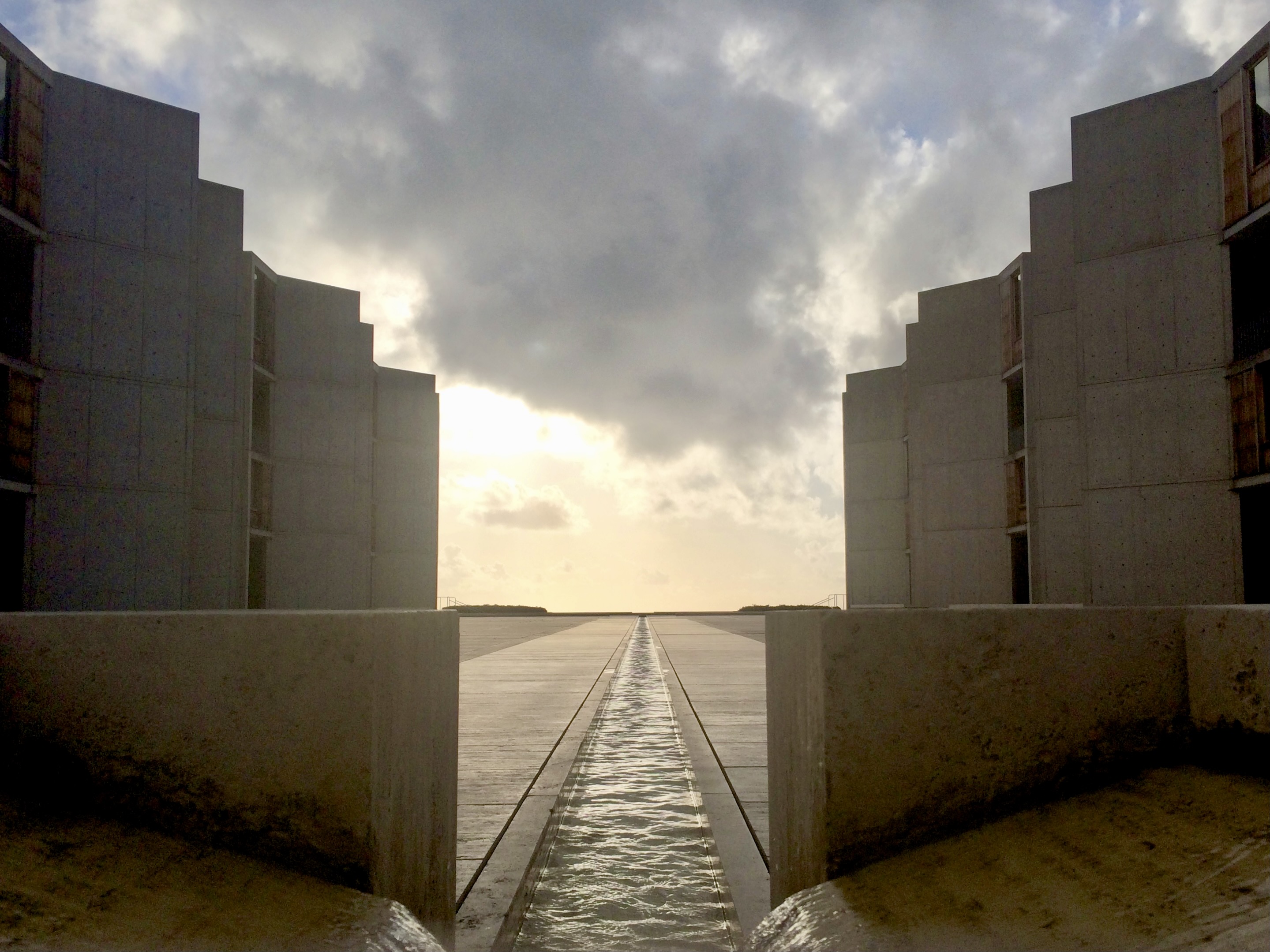 The Salk Institute in La Jolla, California, which I visited in while participating in the 2014 Information Architecture Summit.