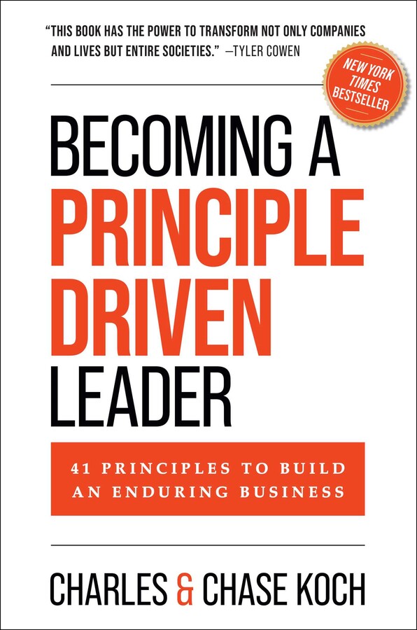 Cover of Becoming a Principle-Driven Leader: 41 Principles to Build an Enduring Business